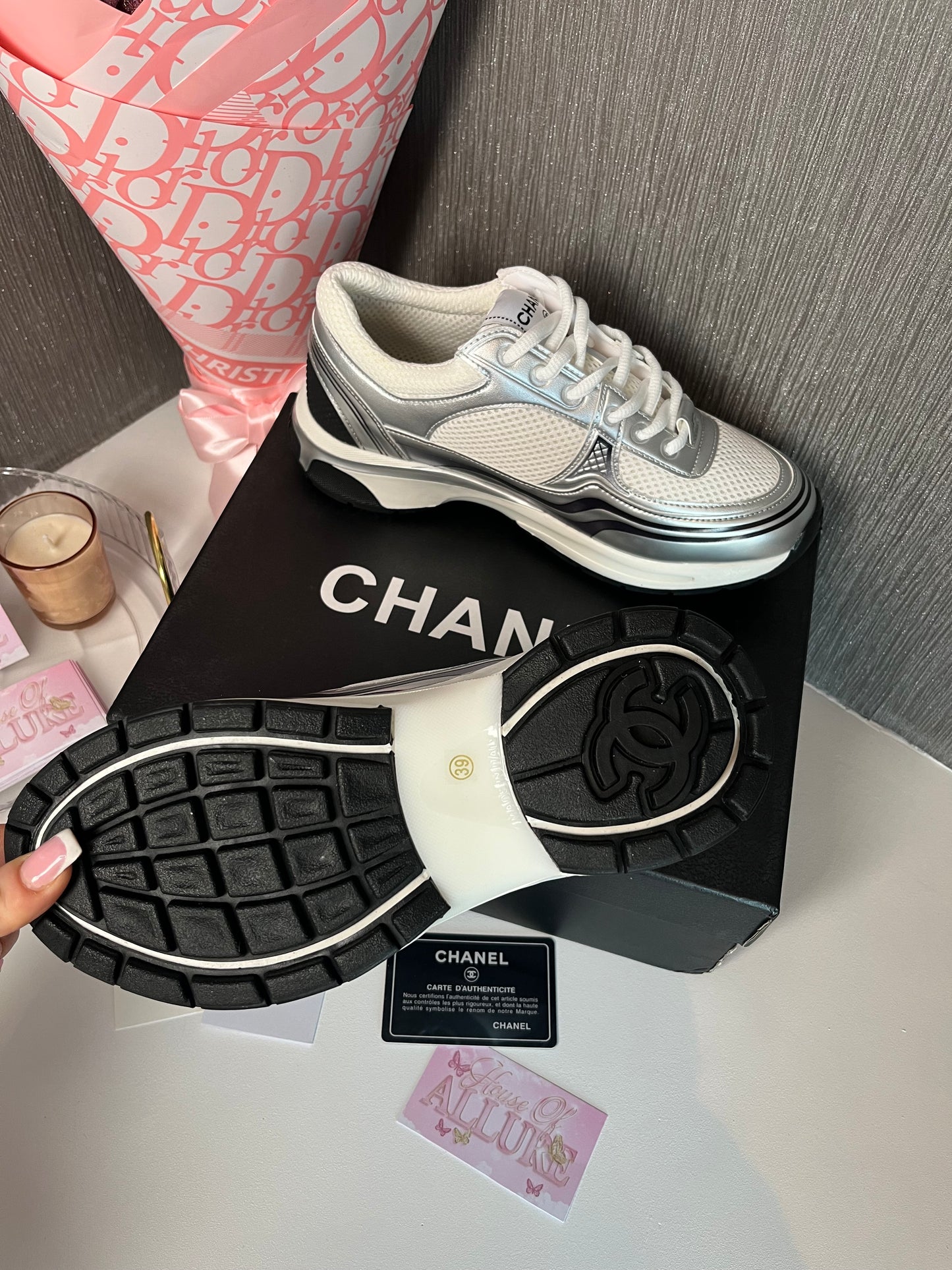 Silver C Runner Trainers (PRE ORDER)