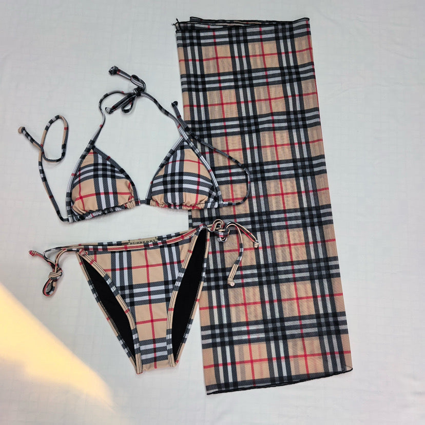 BB Three Piece Bikini Set (PRE ORDER)