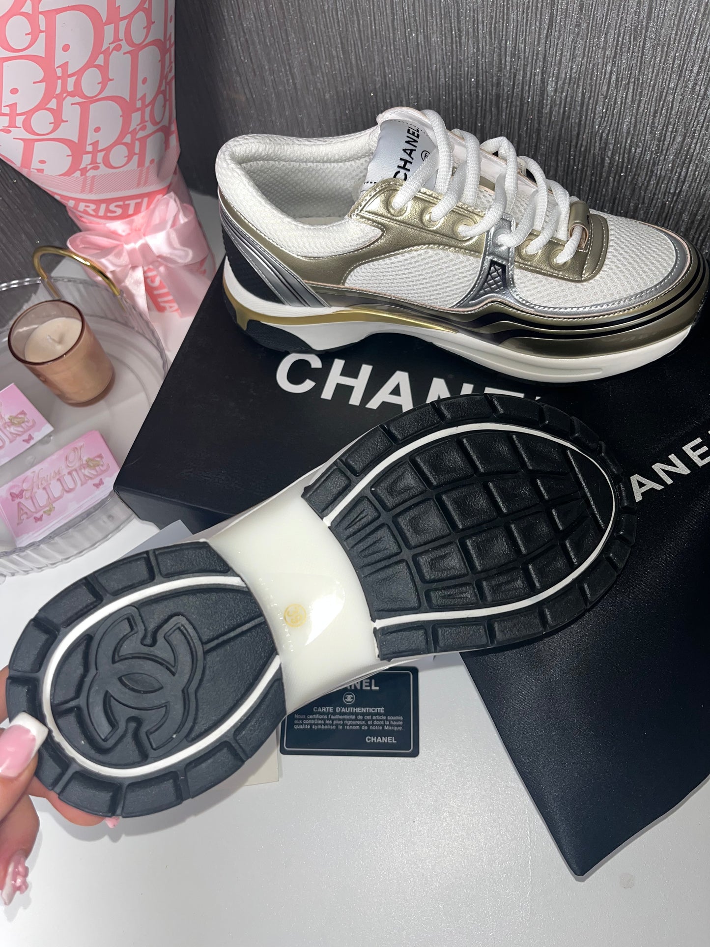 Gold C Runner Trainers (PRE ORDER)