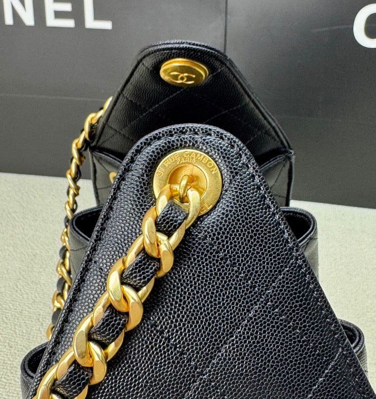 Black C Shoulder Bag (PRE ORDER)