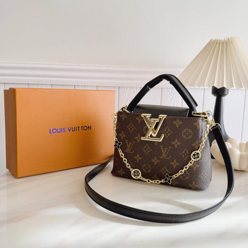 Black and Brown L Bag (PRE ORDER)