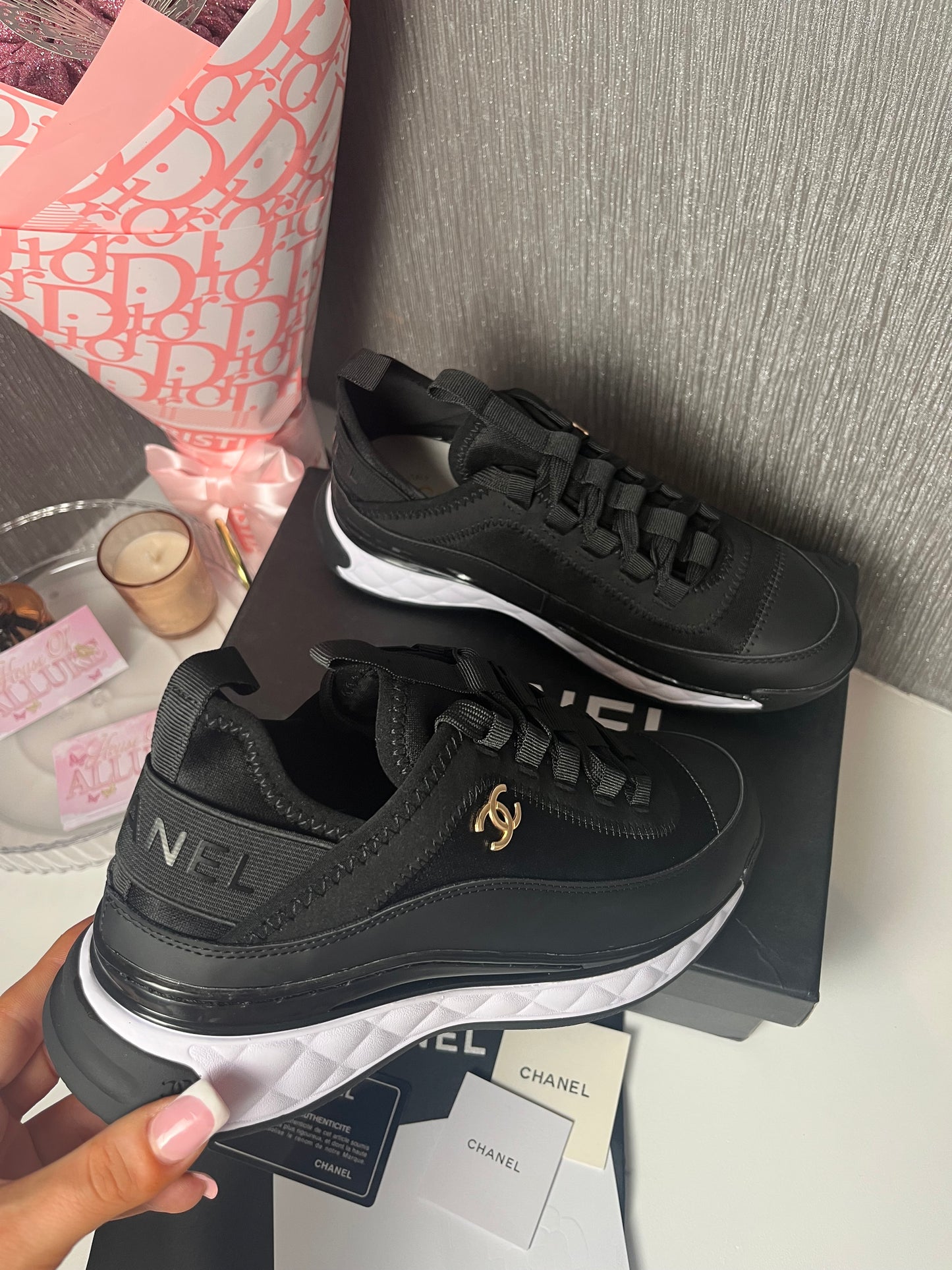 Black CC Trainers (PRE ORDER)