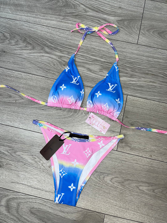 Multi Colour LV Bikini