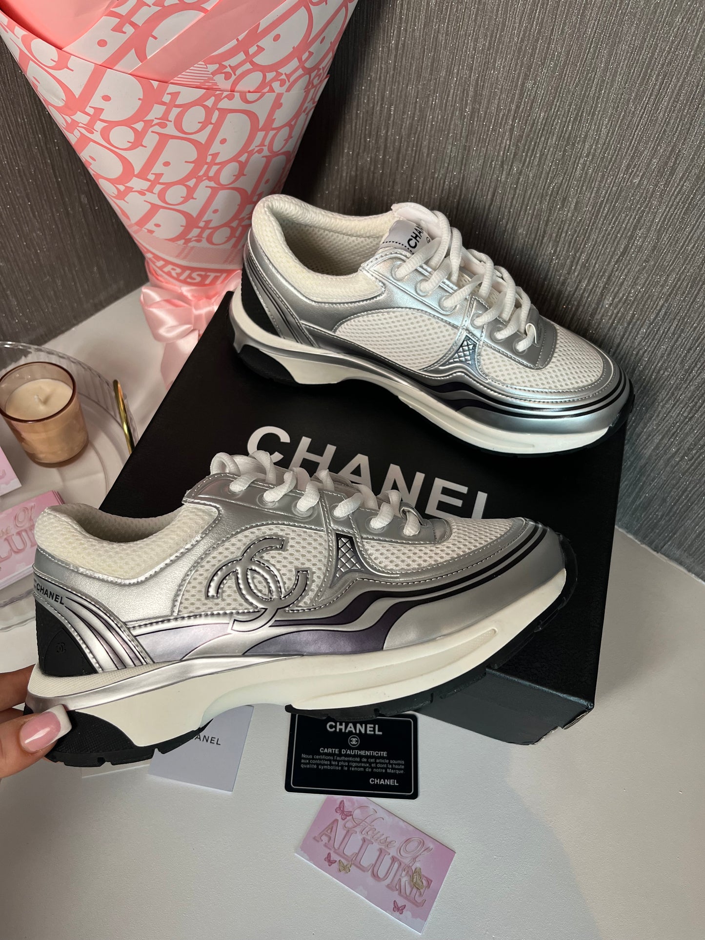 Silver C Runner Trainers (PRE ORDER)