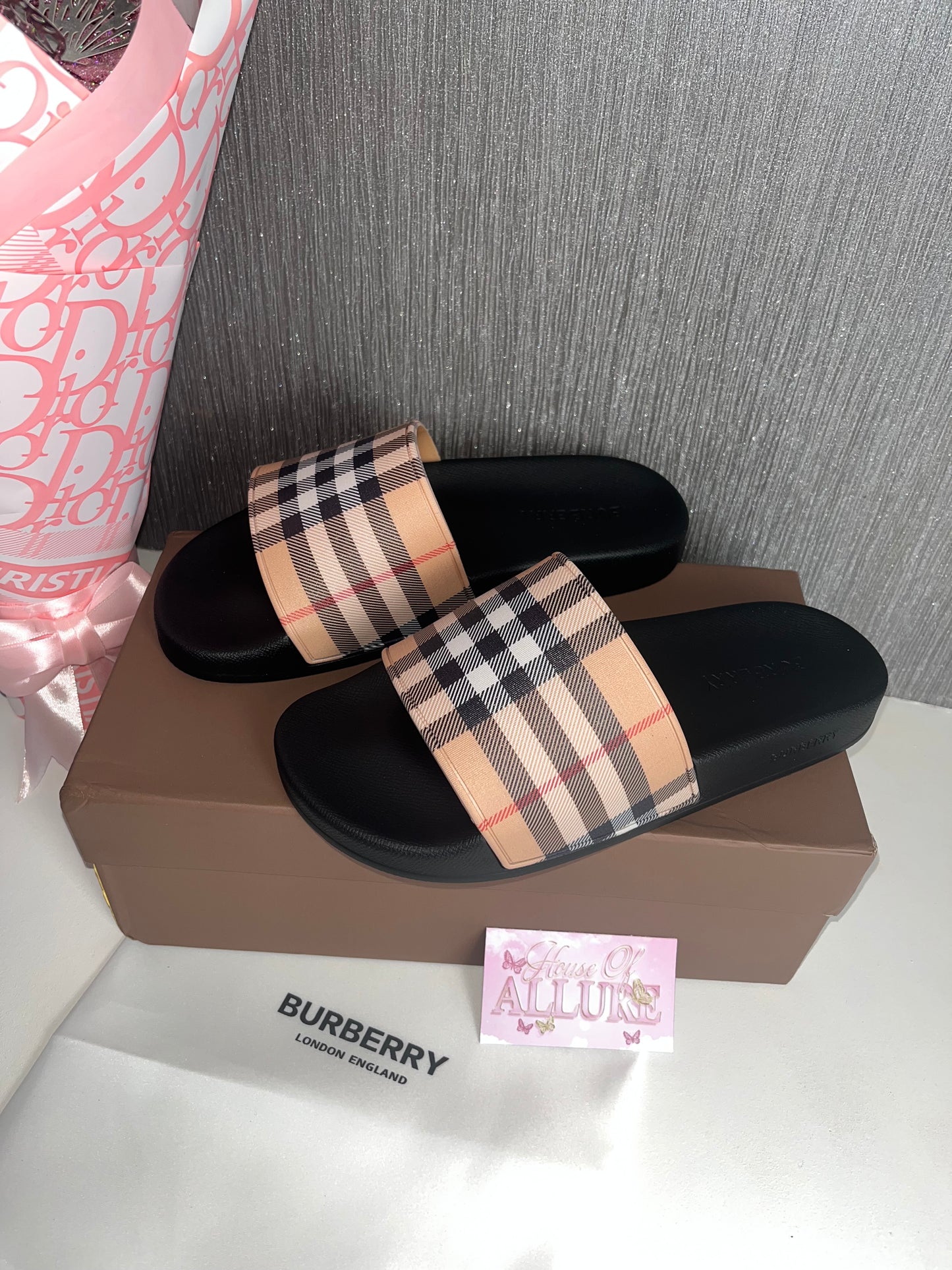 Brown B Slides (PRE ORDER)