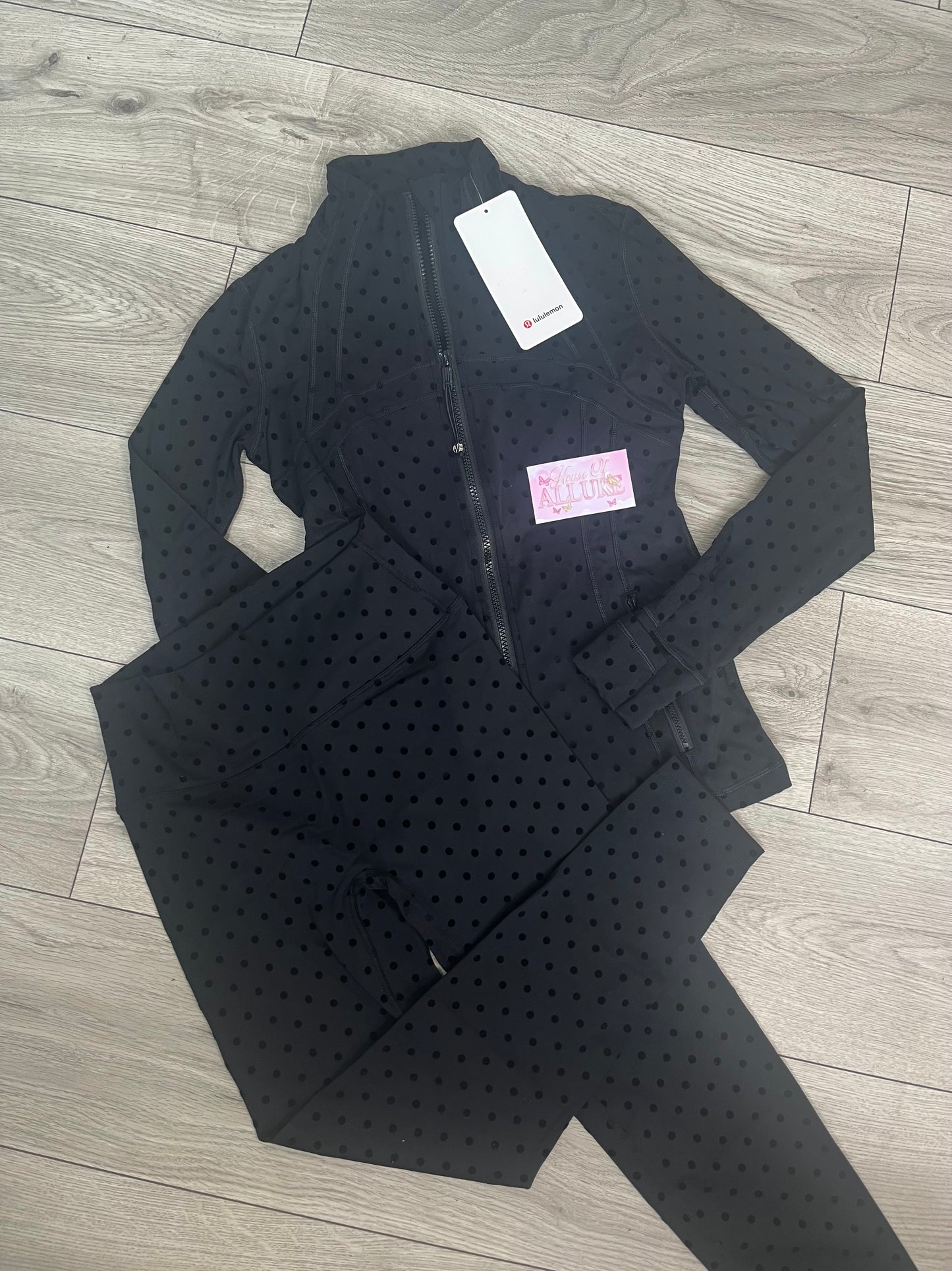 Black Spots ‘LULU’ Leggings Set (PRE ORDER)