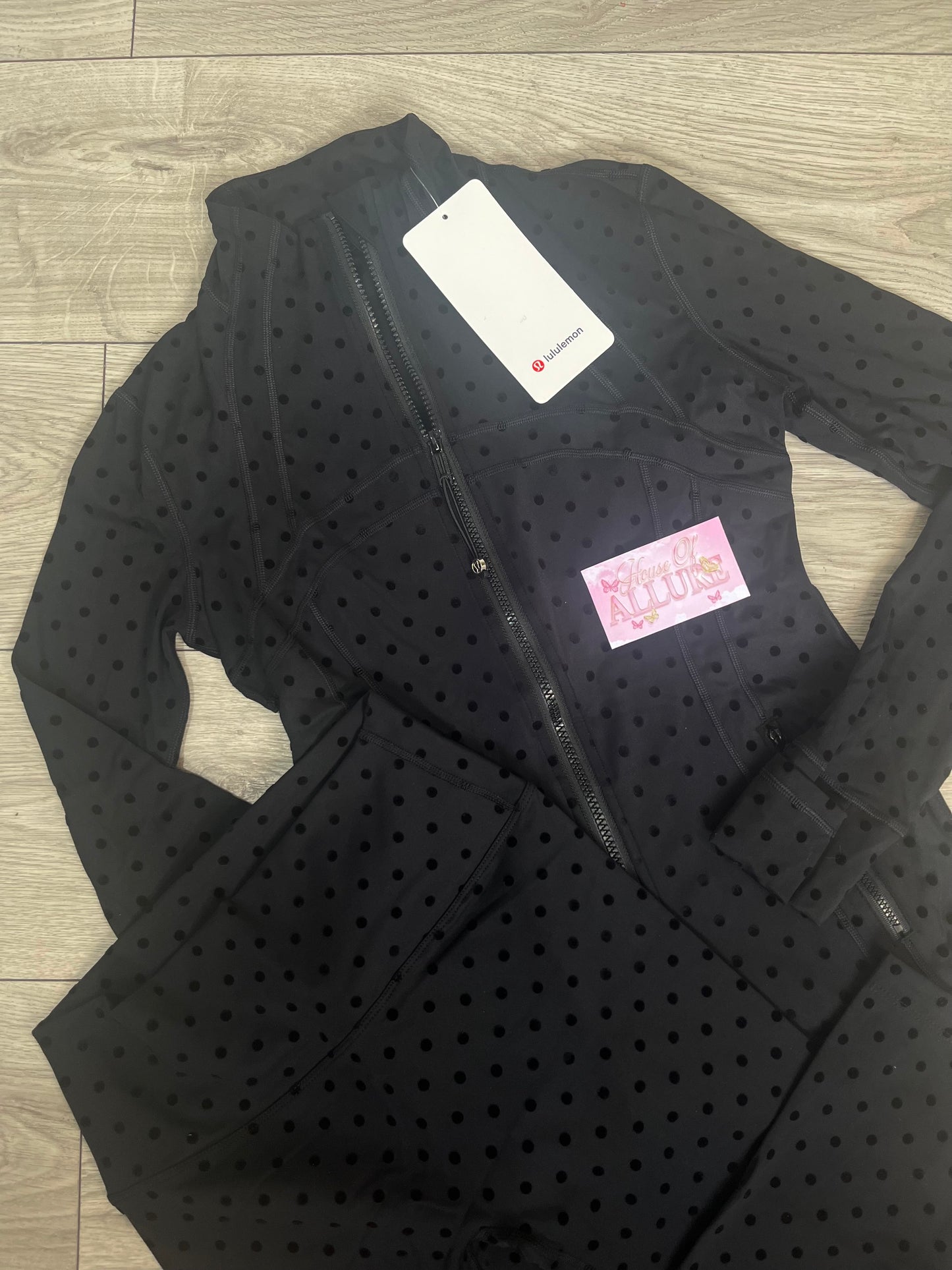 Black Spots ‘LULU’ Leggings Set (PRE ORDER)