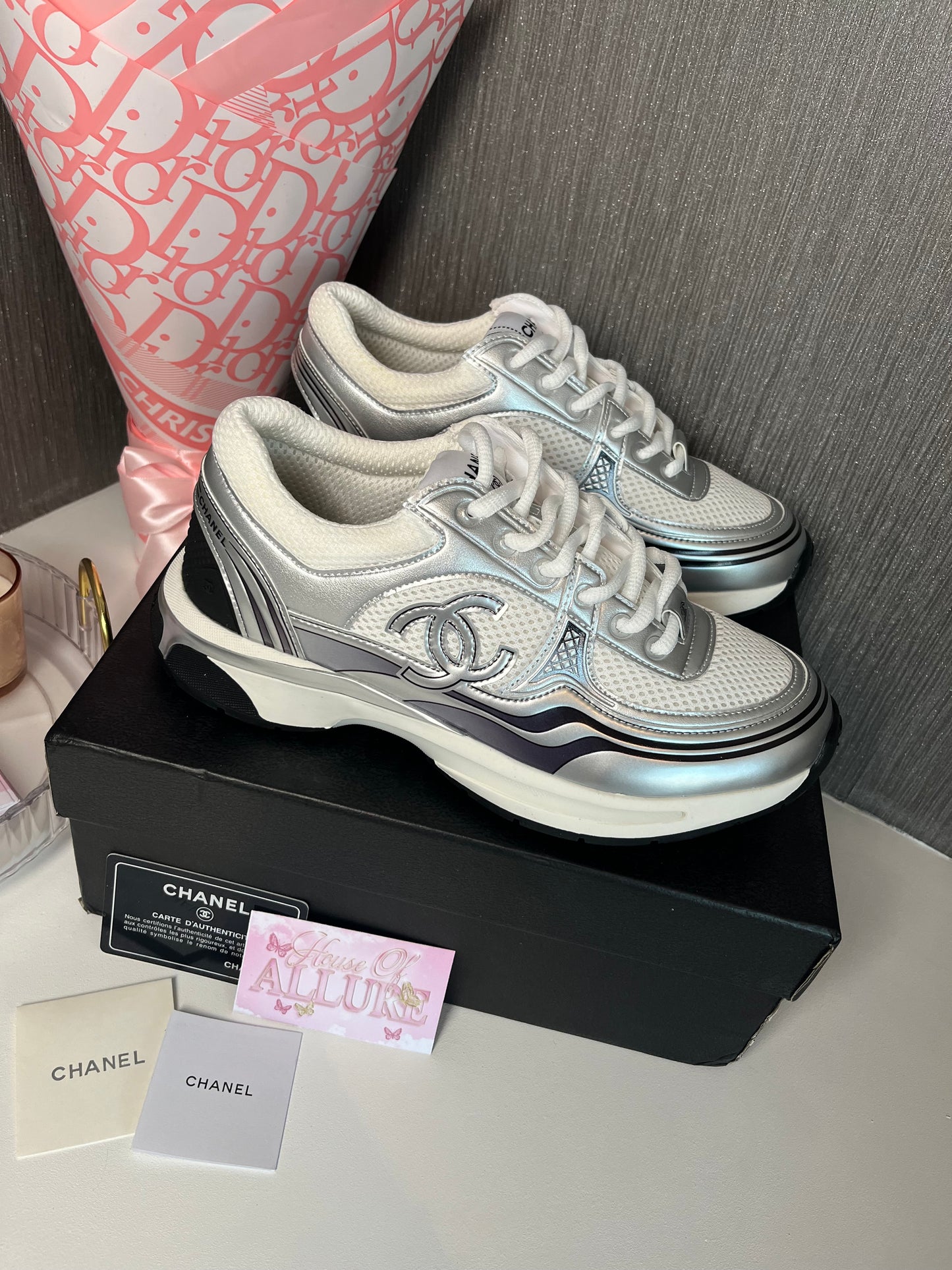 Silver C Runner Trainers (PRE ORDER)