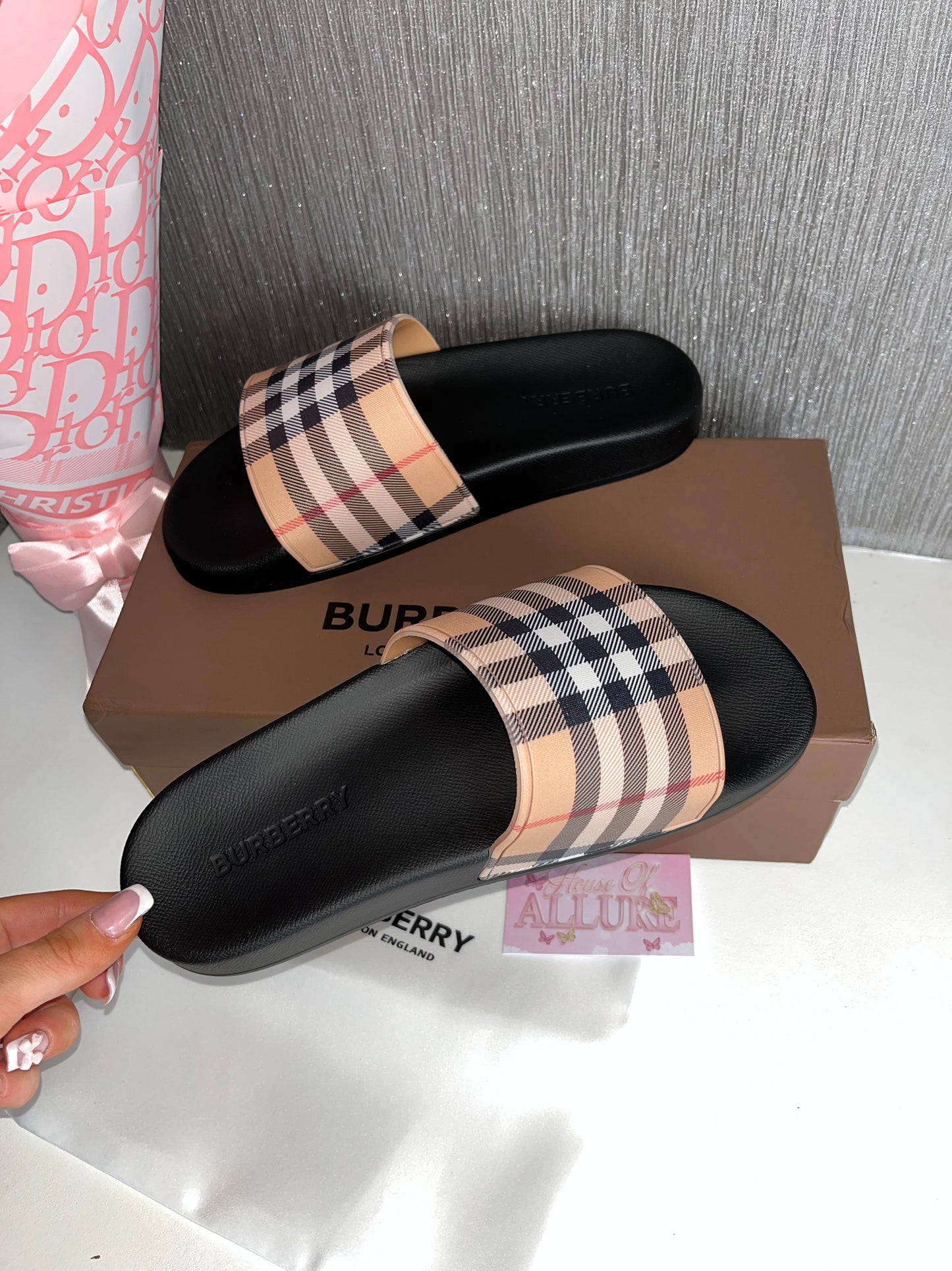 Brown B Slides (PRE ORDER)