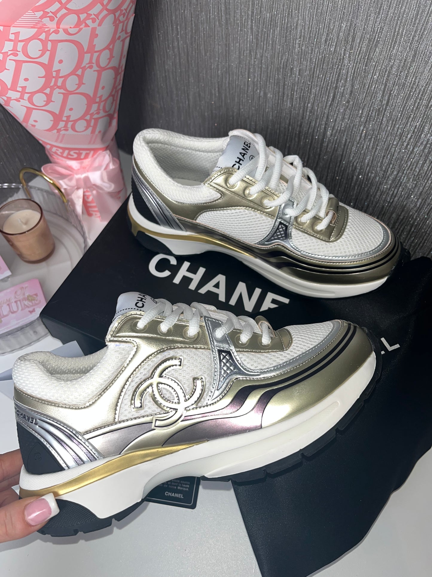 Gold C Runner Trainers (PRE ORDER)