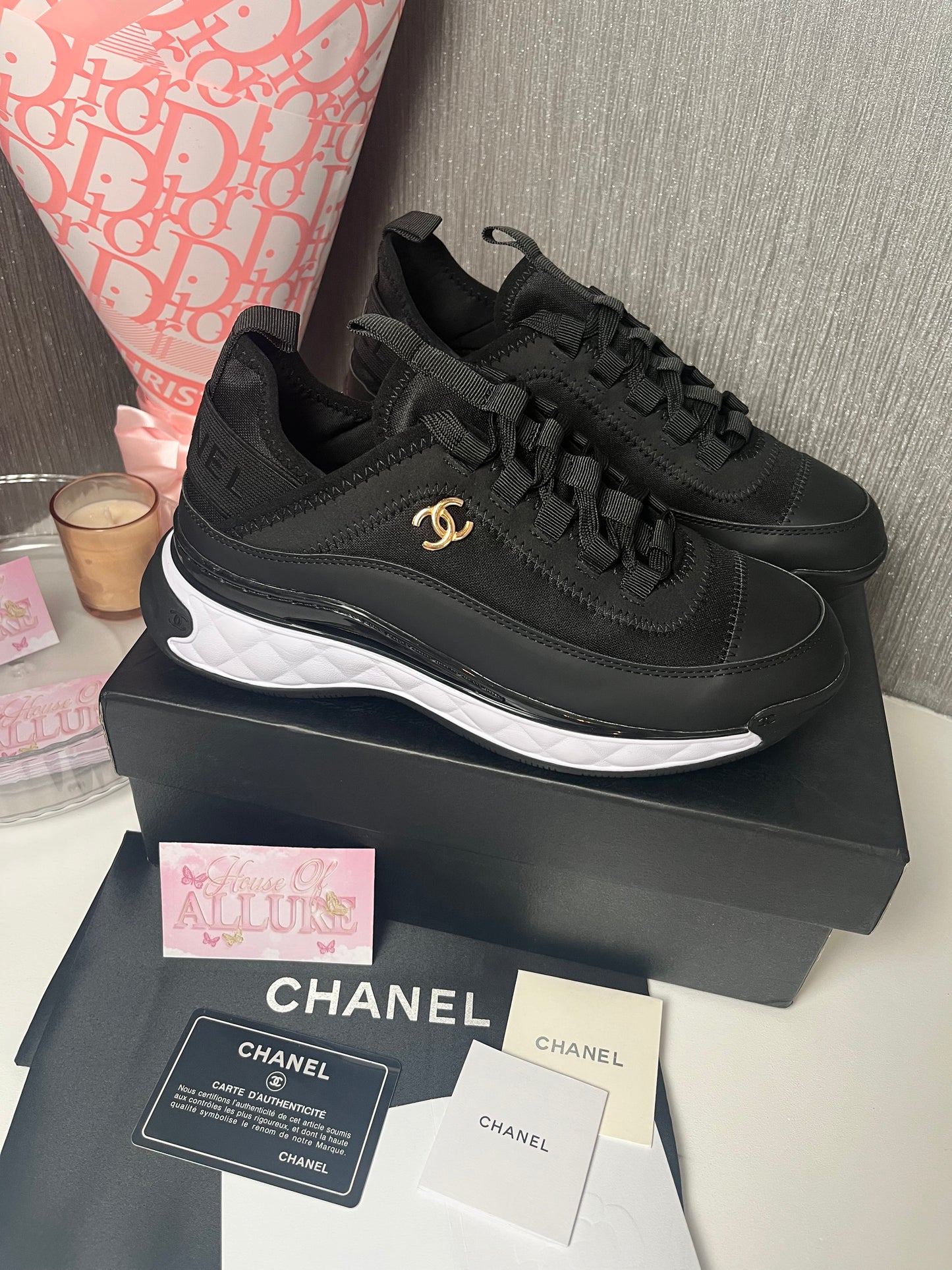 Black CC Trainers (PRE ORDER)