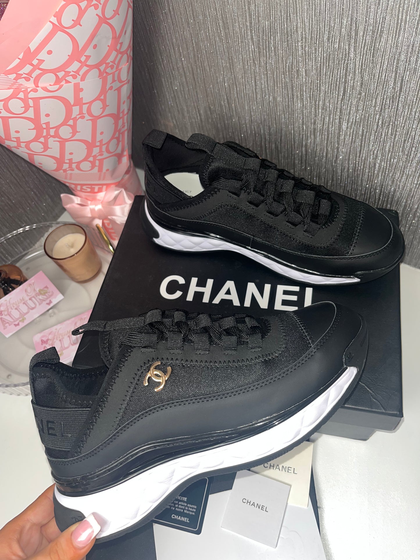 Black CC Trainers (PRE ORDER)