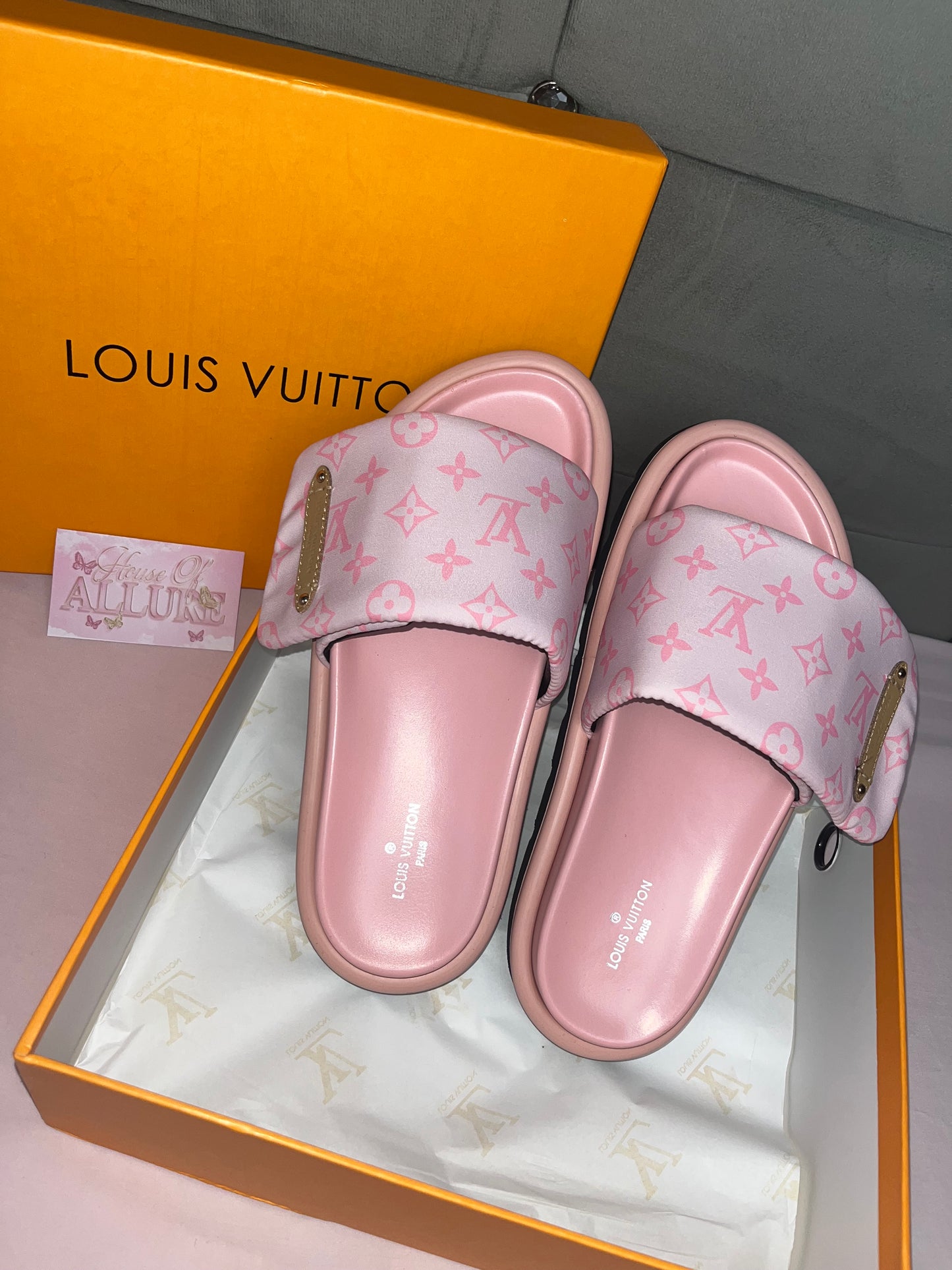 Pink Pillow Slides (PRE ORDER)