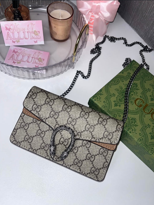 Beige GG Crossbody bag (PRE ORDER)