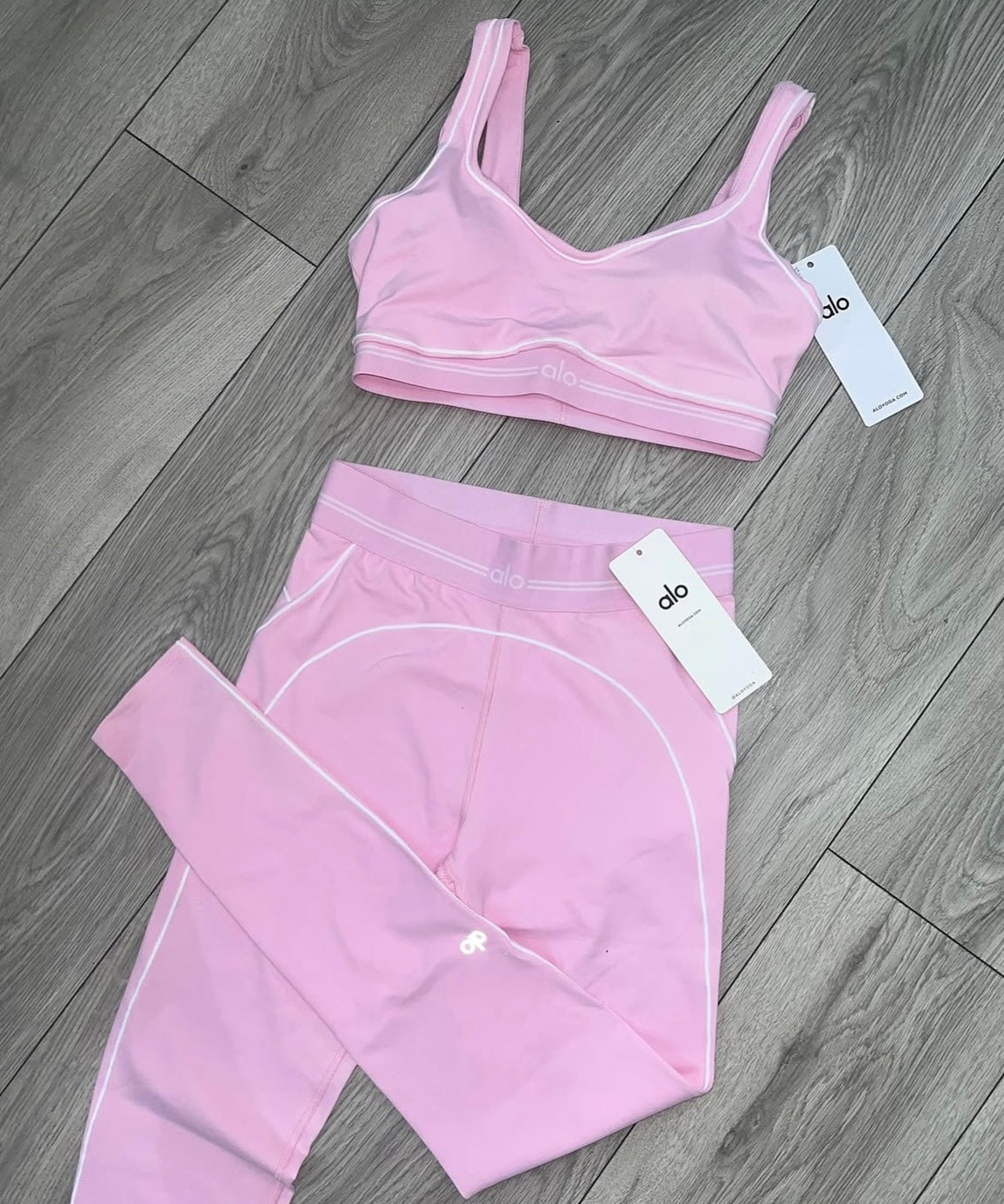 Pink A Yoga Set (PRE ORDER)