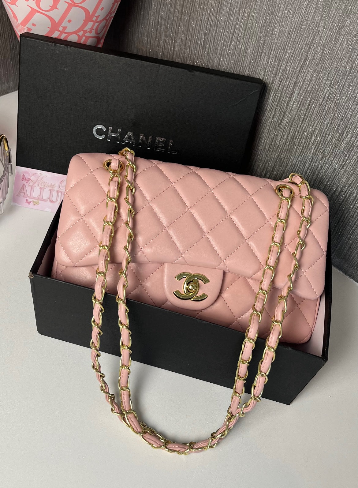 Pink CC Shoulder Bag (PRE ORDER)
